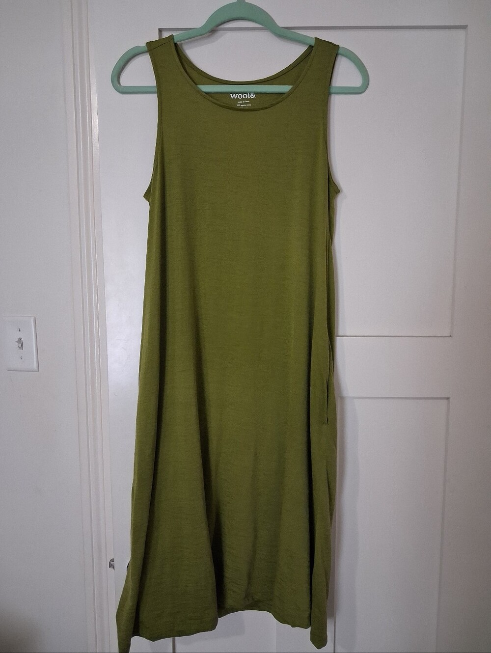 Wool& Camellia Dress